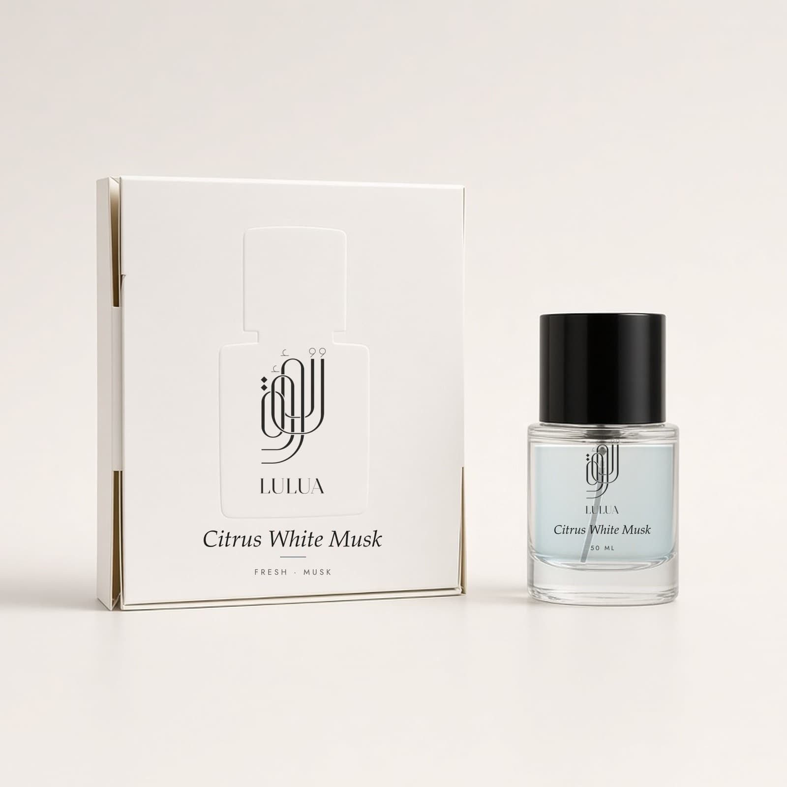 Citrus White Musk perfume with its Lulua gift box